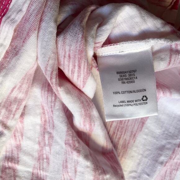 Basic Edition Big Girl Maxi Dress size M (7/8) Sleeveless Slit Side Stretch Pink - Picture 6 of 7